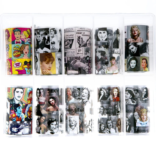 TFS-101 Pop Art Transfer Folyo Seçkisi