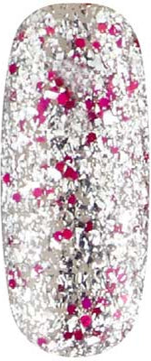 Dance Floor - UGGP-A0909 Pembe ve Gümüş Simli Jel Oje Urban Graffiti 15ml
